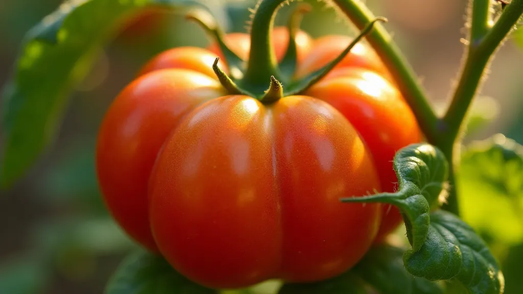 Ripe Heirloom Tomato