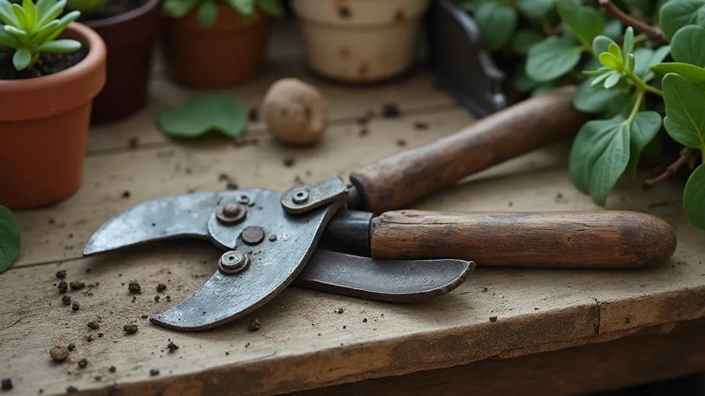 Vintage pruning shears